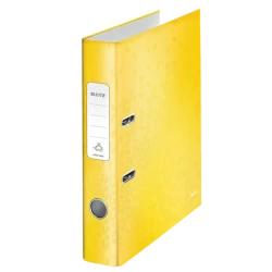 Segregator Biurowy A4 Leitz 180° Wow Laminowany Żółty