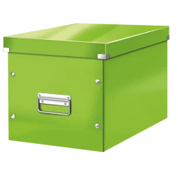 Pudło Do Przechowywania Leitz Click & Store Wow Cube, Rozmiar L Zielony