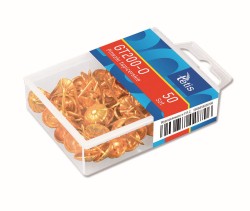 Tetis Pinezki Tapicerskie Złote 50 Szt Gt200-O