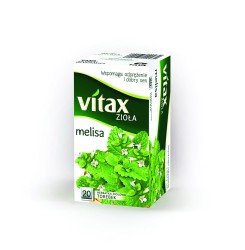 Herbata Vitax, Melisa, 20 Torebek