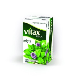 Herbata Vitax, Mięta, 20 Torebek