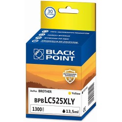 Tusz Black Point Bpblc525xly Zastępuje Brother Lc-525xly