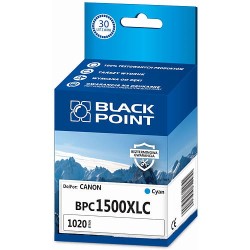 Tusz Black Point Bpc1500xlc Zastępuje Canon Pgi-1500xlc