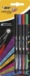 Cienkopisy Intensity Fine Mix Ast Blister 4szt Bic