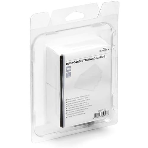 Karty plastikowe DURACARD standardowe 0,76 mm 891502