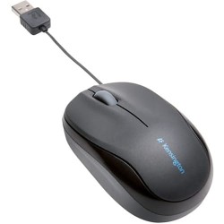 MYSZ PRZEWODOWA KENSINGTON PRO FIT ZE ZWIJANYM KABLEM