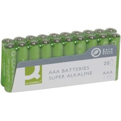 Baterie Super-Alkaliczne Q-Connect Aaa, Lr03, 1,5v, 20szt.