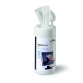 Durable Ściereczki do ekranów Screenclean Box - 100 sztuk w pojemniku.