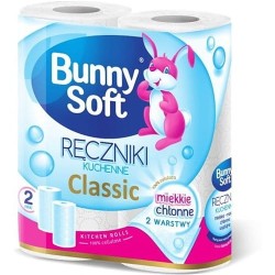 Ręcznik Papierowy Bunny Soft 2 Warstwowy 2 Sztuki