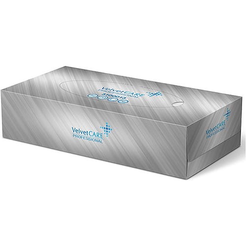 Chusteczki kosmetyczne celulozowe VELVET Professional Box