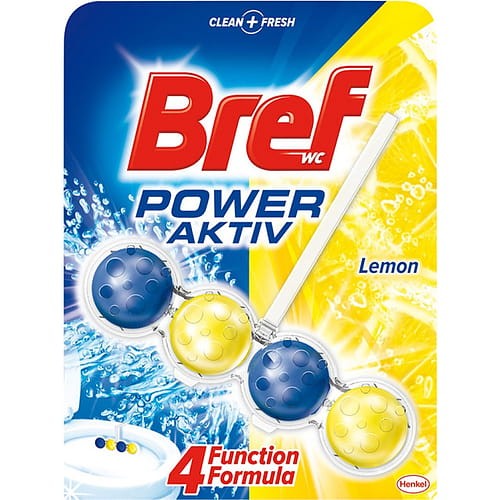Kulki toaletowe BREF Power Aktiv Lemon