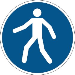 Durable Znacznik Podłogowy Przejście W Oznaczonym Miejscu 173106