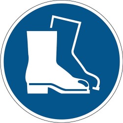 Durable Znacznik Podłogowy Nakaz Stosowania Ochrony Stóp 173306