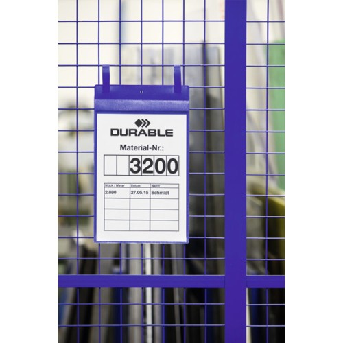 Kieszeń magazynowa z paskami montażowymi A4 pionowa Durable 175007