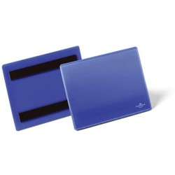Durable Magyczna Kieszeń Magazynowa Niebieska A6 Pozioma 175607