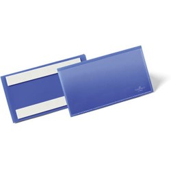 Durable Kieszeń Magazynowa Samoprz. Niebieska 150x67  50szt 
