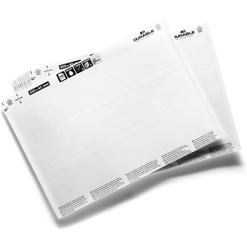 Wkłady do zadrukowania DIN A5 do magazynu Durable 809902