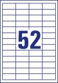 Trwałe etykiety uniwersalne Avery Zweckform 48x21 mm 3650 białe