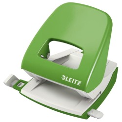 Dziurkacz Duży Metalowy Leitz New Nexxt Jasnozielony