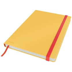 Notatnik Leitz Cosy Soft Touch, W Kratkę, Z Twardą Okładką Ciepły Żółty