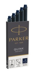 Naboje Długie Parker Quink Granatowe Do Pióra Wiecznego