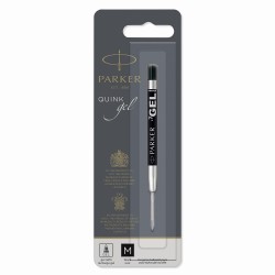 Parker Wkład Żelowy  Quink Czarny
