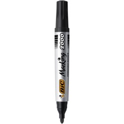 Marker Marking 2000 Ecolutions Czarny Okrągła Końcówka Bic