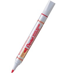 Pentel Marker Do Białych suchościeralny Tablic Czerwony Mw85-B
