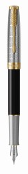 Parker Pióro Wieczne (F) 18k Son Premum Metal & Black Gt