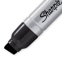 Sharpie  Sharpie Metal Large Ścięty Czarny