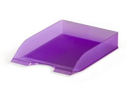 Durable Półka Na Dokumenty Basic Fioletowa Transparentna 1701673992