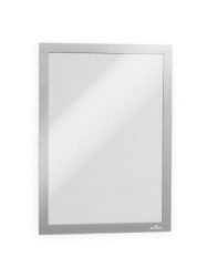 Durable Ramka Informacyjna A4 Duraframe 2 Sztuki Srebrna  487223