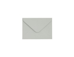 Galeria Papieru Koperta 70mm x100mm Gładki jasnoszary satynowany K, 130g/m2, op/10szt