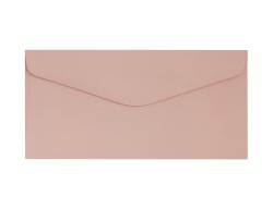 Galeria Papieru Koperta DL Gładki pudrowy róż satynowany K, 130g/m2, op/10szt