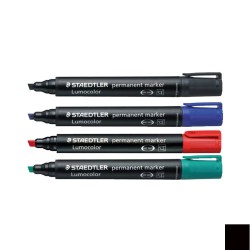 Marker Lumocolor Kształt Końcówki Ścięta Staedler czarny
