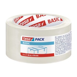 Taśma Pakowa Pack Basic 66 M X 50 Mm Tesa transparentny
