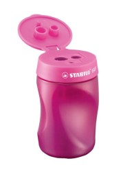 STABILO EASYsharpener temperówka różowa L dla leworęcznych