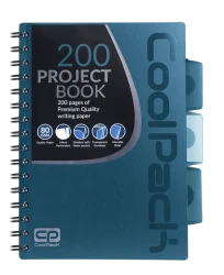 Coolpack  KOŁOZESZYT PP A5 100k kratka BLUE