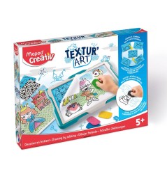 Maped Zabawka kreatywna - prezent Tablica Creativ  Textur'Art odrysowywanie/teksturowanie