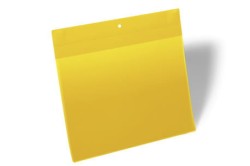 Durable Magyczna Kieszeń Magazynowa żółta z neodymowym Magnesem Plus A4 174804