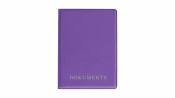 BIURFOL Okładka na dokumenty z dowód rejestracyjnym violet