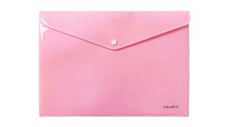 BIURFOL Teczka koperta A4 PP pastel różowy