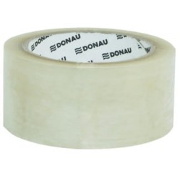 Taśma pakowa DONAU Solvent , 48mm, 60m, 42mikr., transparentna