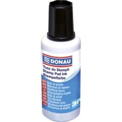 Tusz do pieczątek DONAU, 30ml, czarny