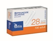Tetis Spinacze biurowe okrągłe 28mm