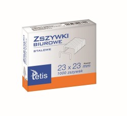 Tetis Zszywki biurowe rozm. 23/23
