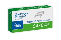 Tetis Zszywki biurowe rozm. 24/8