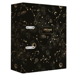 Interdruk Segregator A4 75 2R MET DREAMS BLACK