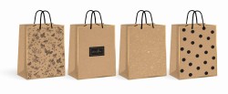 Interdruk Torebka duża KRAFT 150g 33x46x10cm 12 sztuk