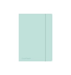 COOLPACK - PASTEL - TECZKA Z GUMKĄ A4 - POWDER MINT